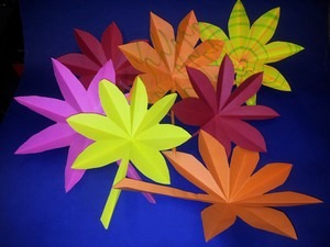 Feuille d'Érable en Kirigami